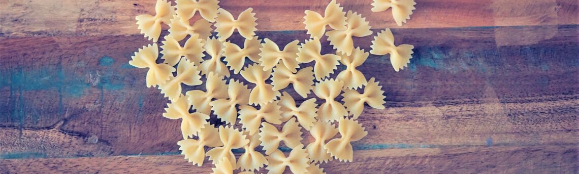 Farfalle al caffè. Ricetta facile e veloce